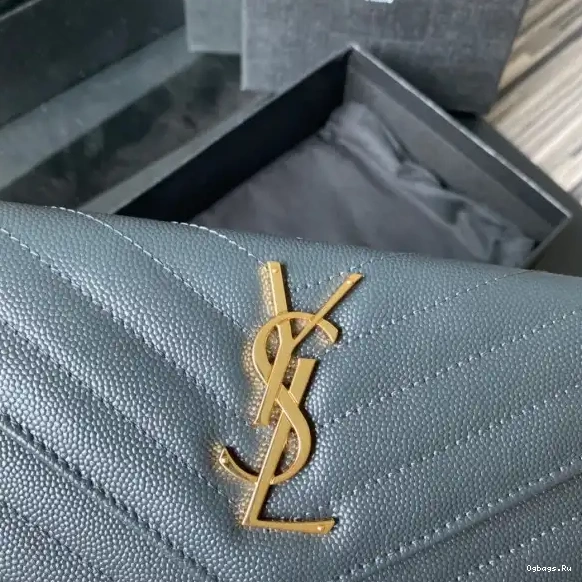 LARGE FLAP MONOGRAM WALLET YSL 0630